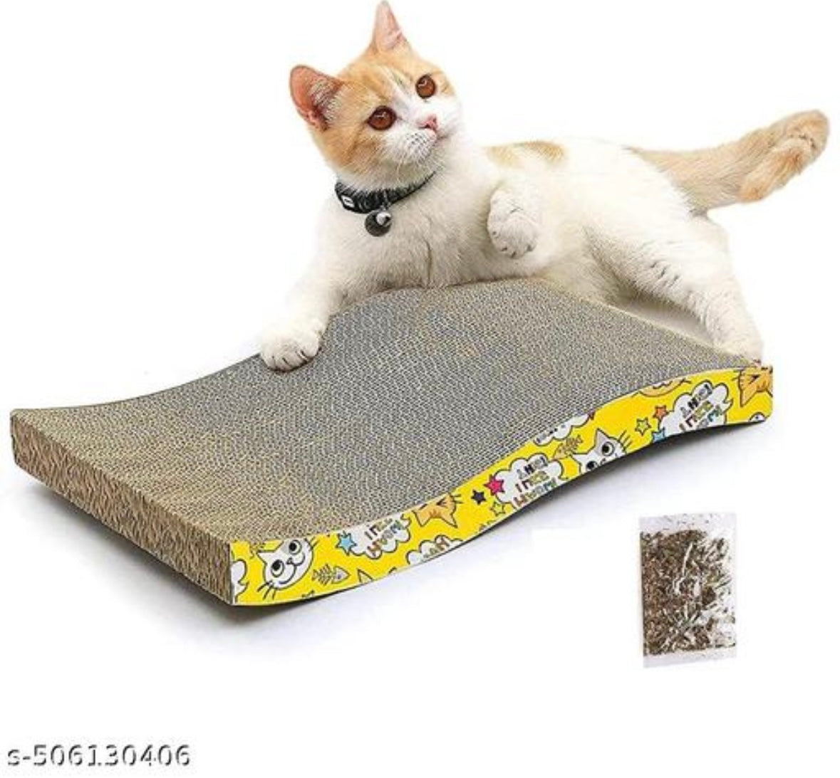 Cat Scratch Pad with Catnip
