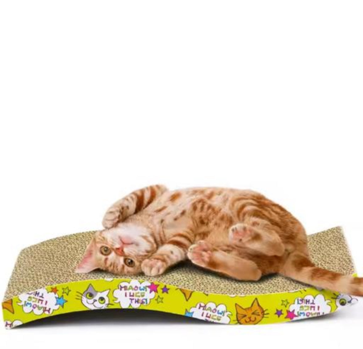 Cat Scratch Pad with Catnip