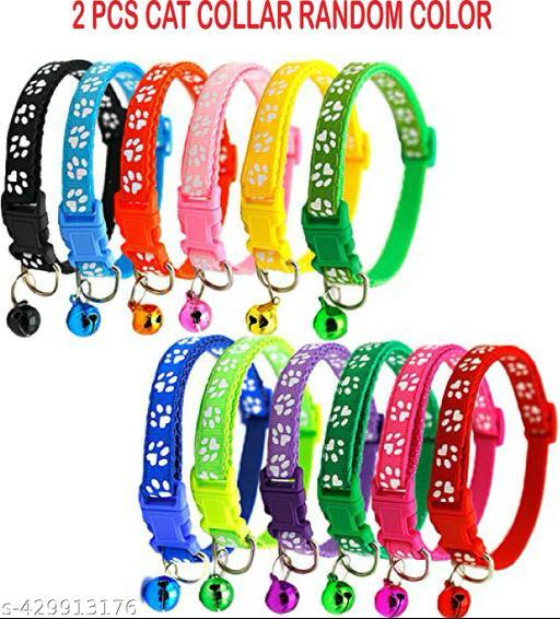 Pedigone 2 Pieces Cat Collars (Random Colours)