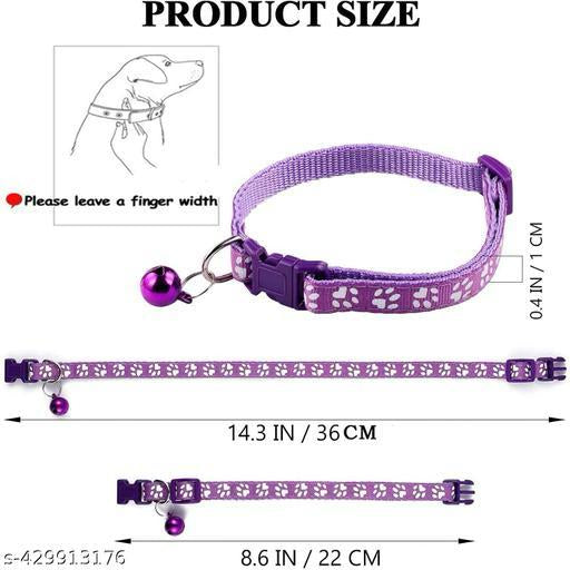 Pedigone 2 Pieces Cat Collars (Random Colours)